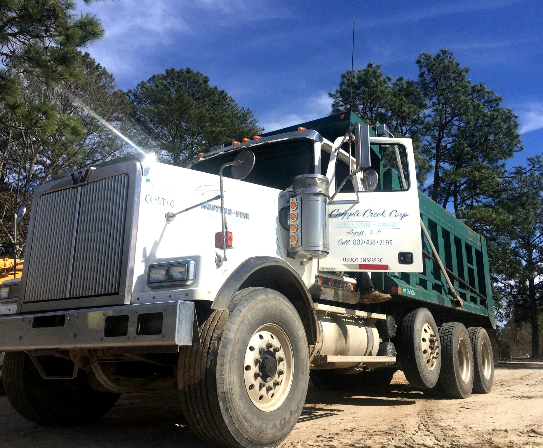 Cripple Creek Corp delivery truck